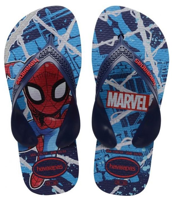 Chinelo Havaianas Infantil Estampa Homem Aranha - Tam 23/24 ao 31/32