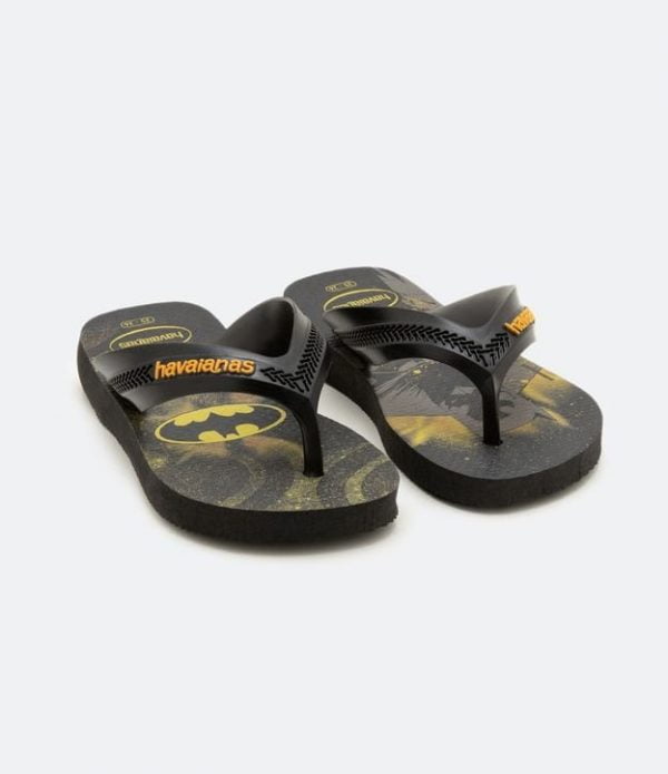 Chinelo Infantil Havaianas com Estampa do Batman - Tam 23/24 ao 31/32