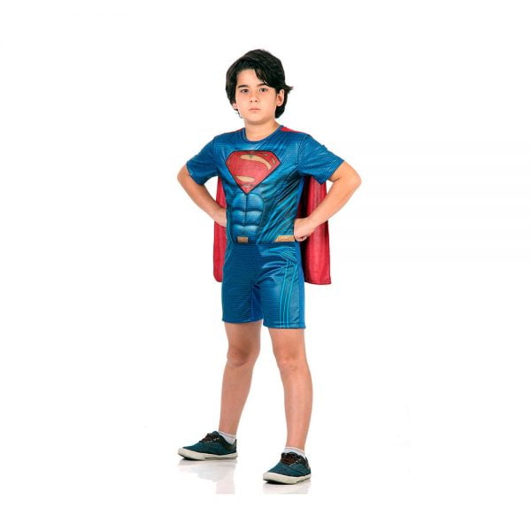 Fantasia Superman Pop Com Musculatura G - Sulamericana