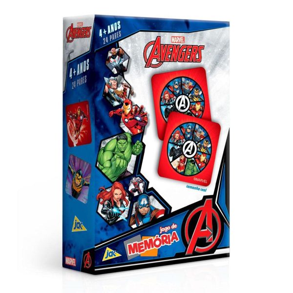 Jogo Da Memória Os Vingadores - Toyster