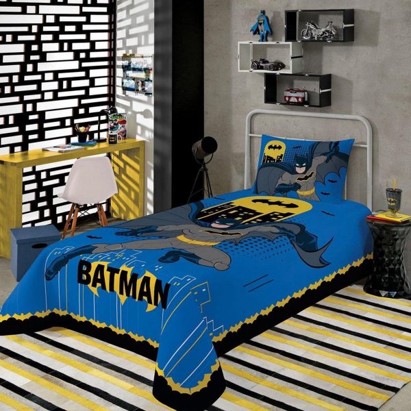 Jogo De Cama Infantil Batman Com 2 Peças Lepper