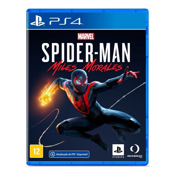 Jogo Spiderman Miles Morales Playstation 4 Insomniac Games