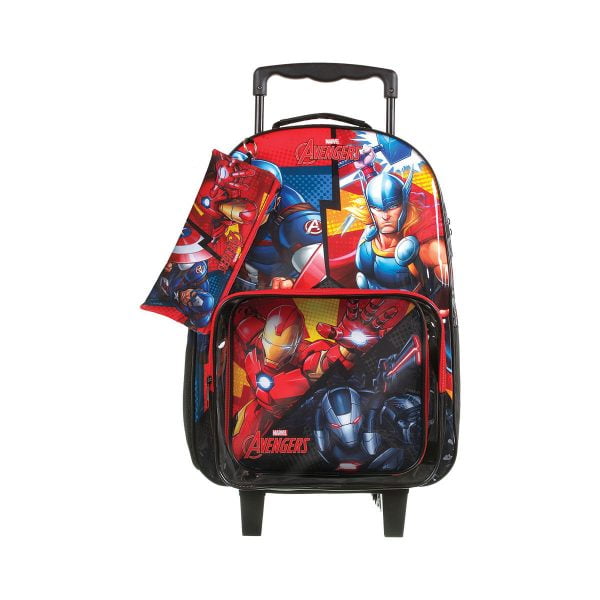 Mochila Escolar Avengers Animated Combo Colorida