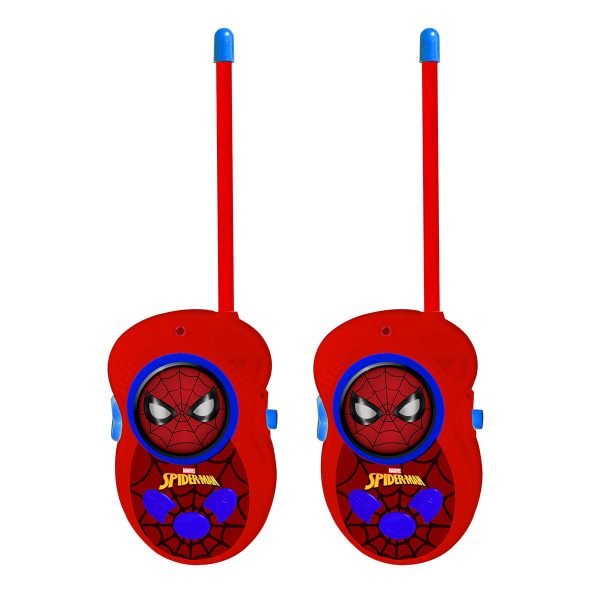 Walkie Talkie Infantil Homem Aranha Candide 5860 2 Peças