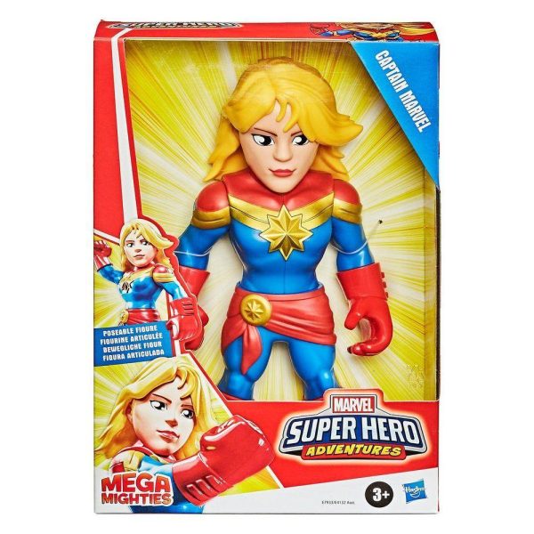 Boneca Capitã Marvel Playskool Heroes 25cm - Hasbro E4132