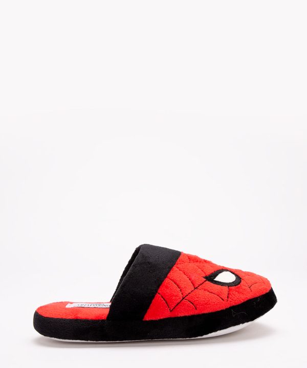 pantufa infantil chinelo homem aranha vermelho