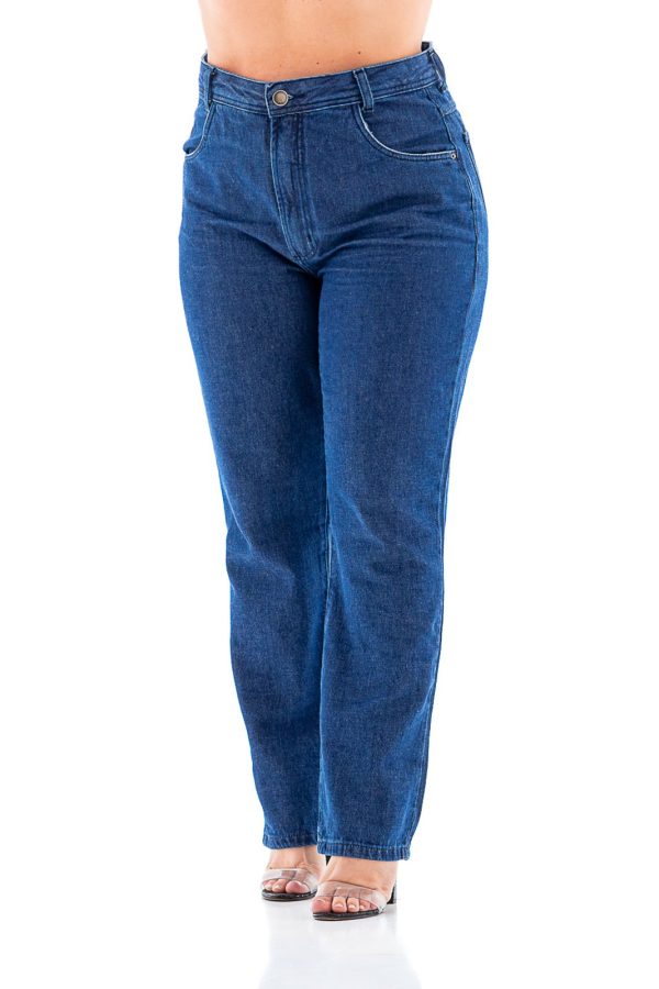 Calça Jeans Arauto Feminina Mom Thor Azul