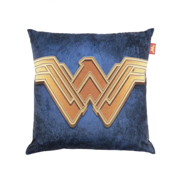 Capa De Almofada Wonder Woman Poliéster Azul 45x45 Cm