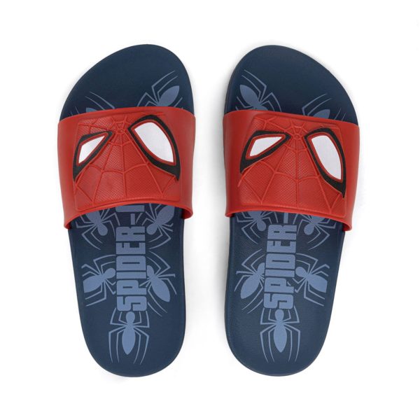 Infantil - Chinelo Slide Grendene Homem Aranha View Azul/vermelho