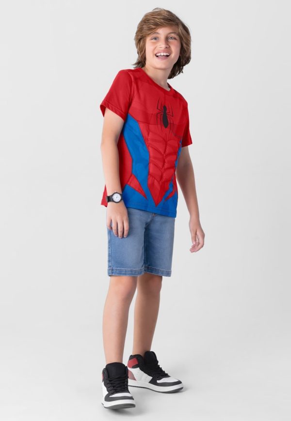 Infantil - Camiseta Homem Aranha menino Brandili