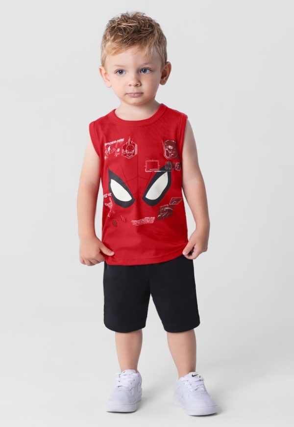 Infantil - Regata Homem Aranha menino Brandili